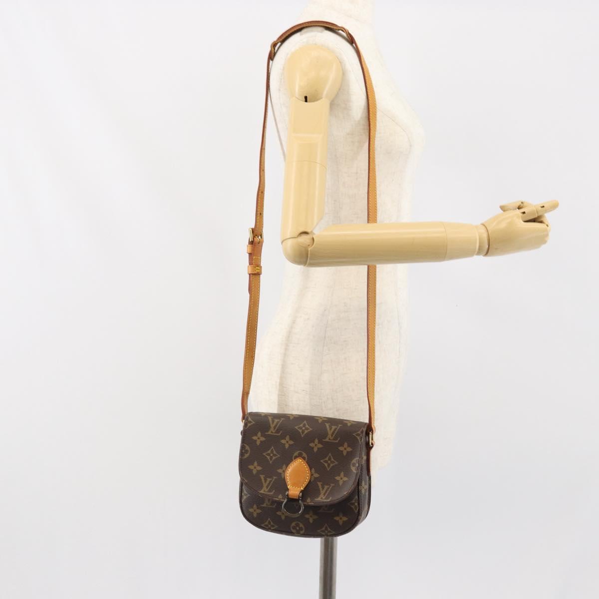 LOUIS VUITTON Monogram Saint Cloud PM Shoulder Bag M51244 LV Auth 170733