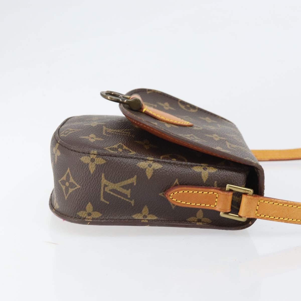 LOUIS VUITTON Monogram Saint Cloud PM Shoulder Bag M51244 LV Auth 170733