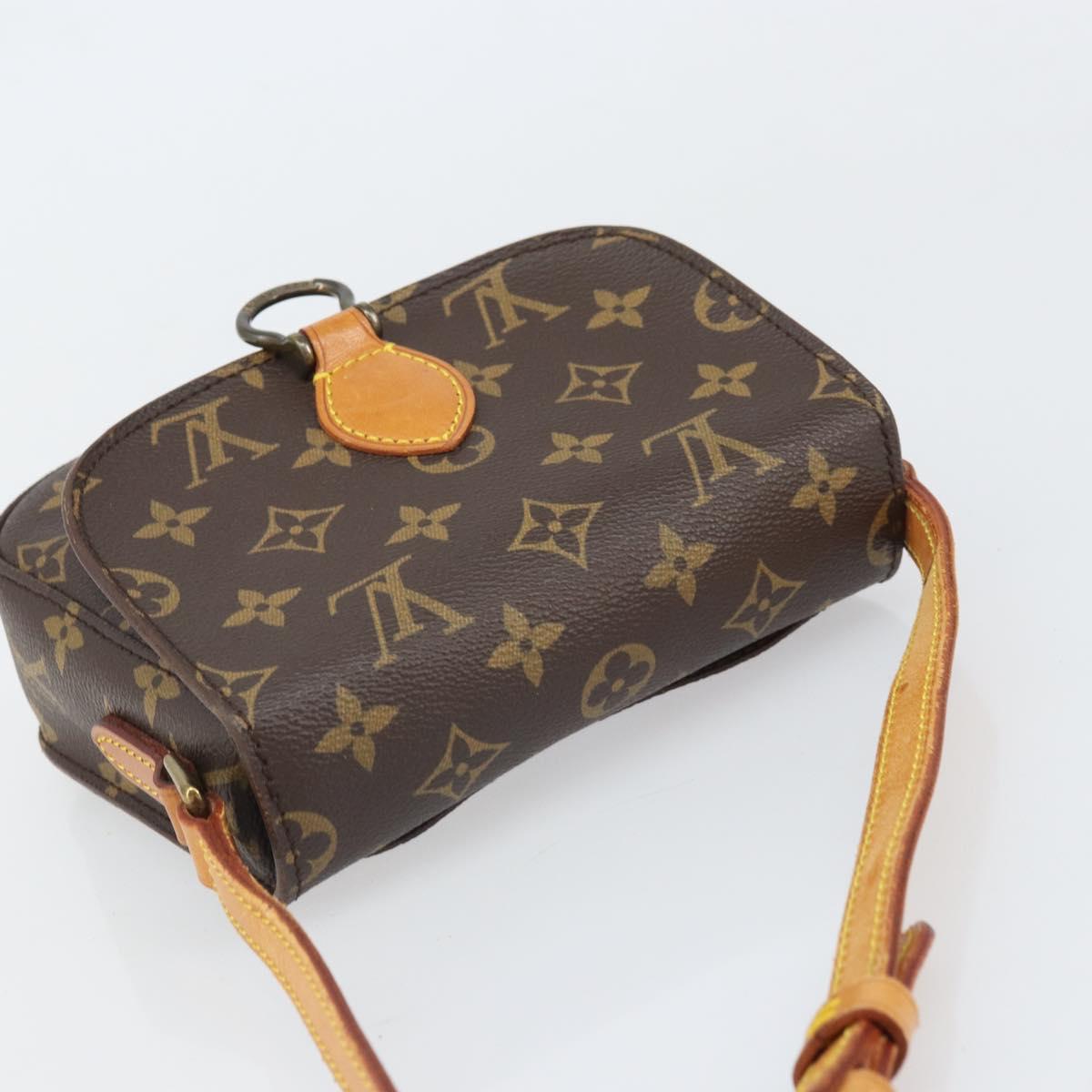 LOUIS VUITTON Monogram Saint Cloud PM Shoulder Bag M51244 LV Auth 170733