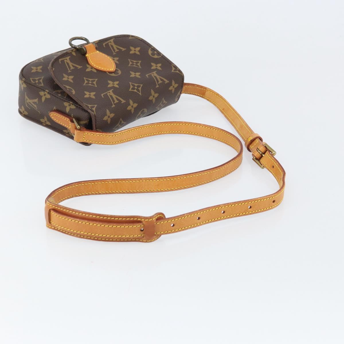 LOUIS VUITTON Monogram Saint Cloud PM Shoulder Bag M51244 LV Auth 170733