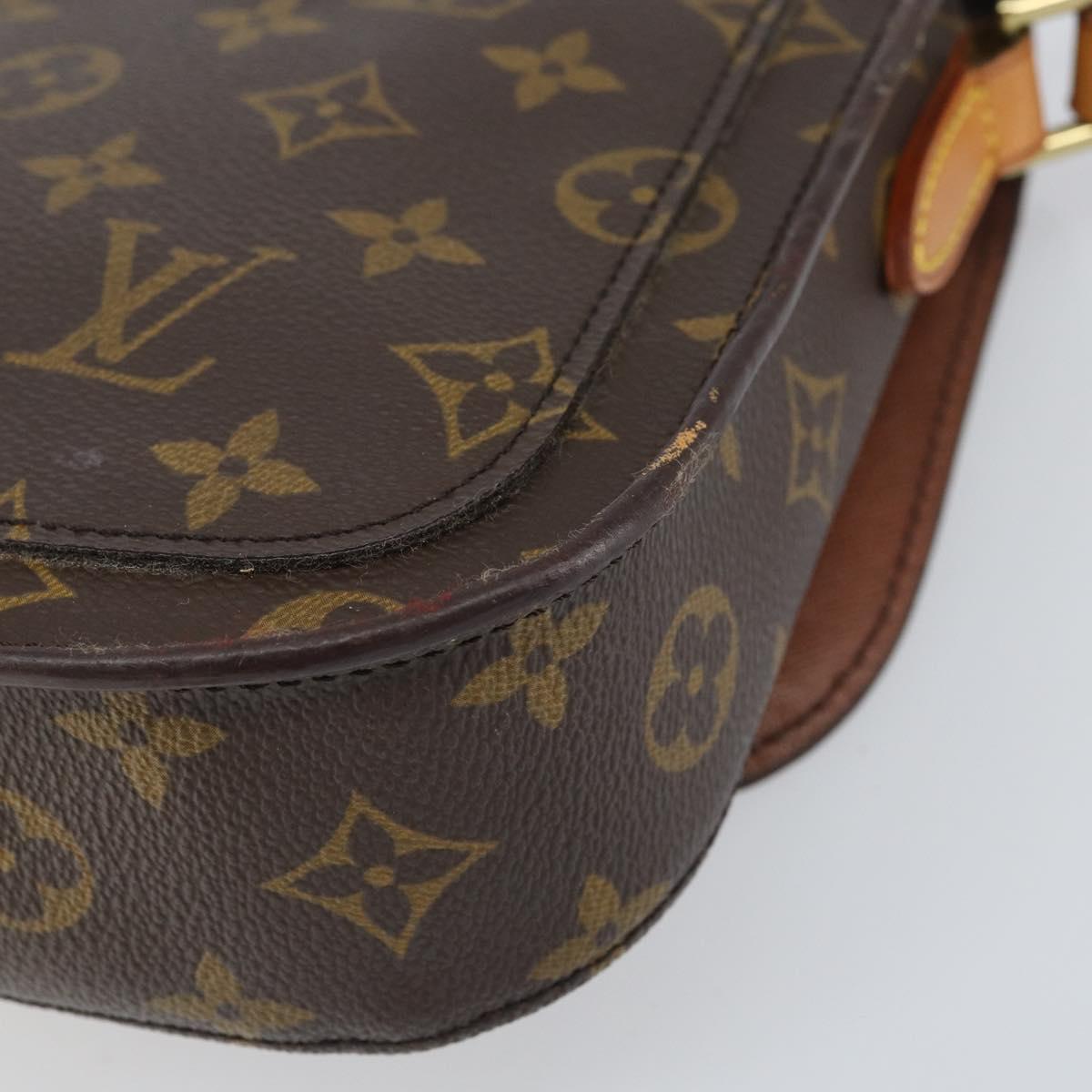 LOUIS VUITTON Monogram Saint Cloud MM Shoulder Bag M51243 LV Auth 170738