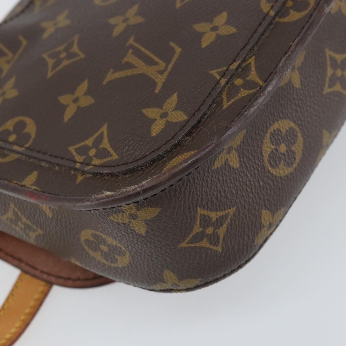 LOUIS VUITTON Monogram Saint Cloud MM Shoulder Bag M51243 LV Auth 170738