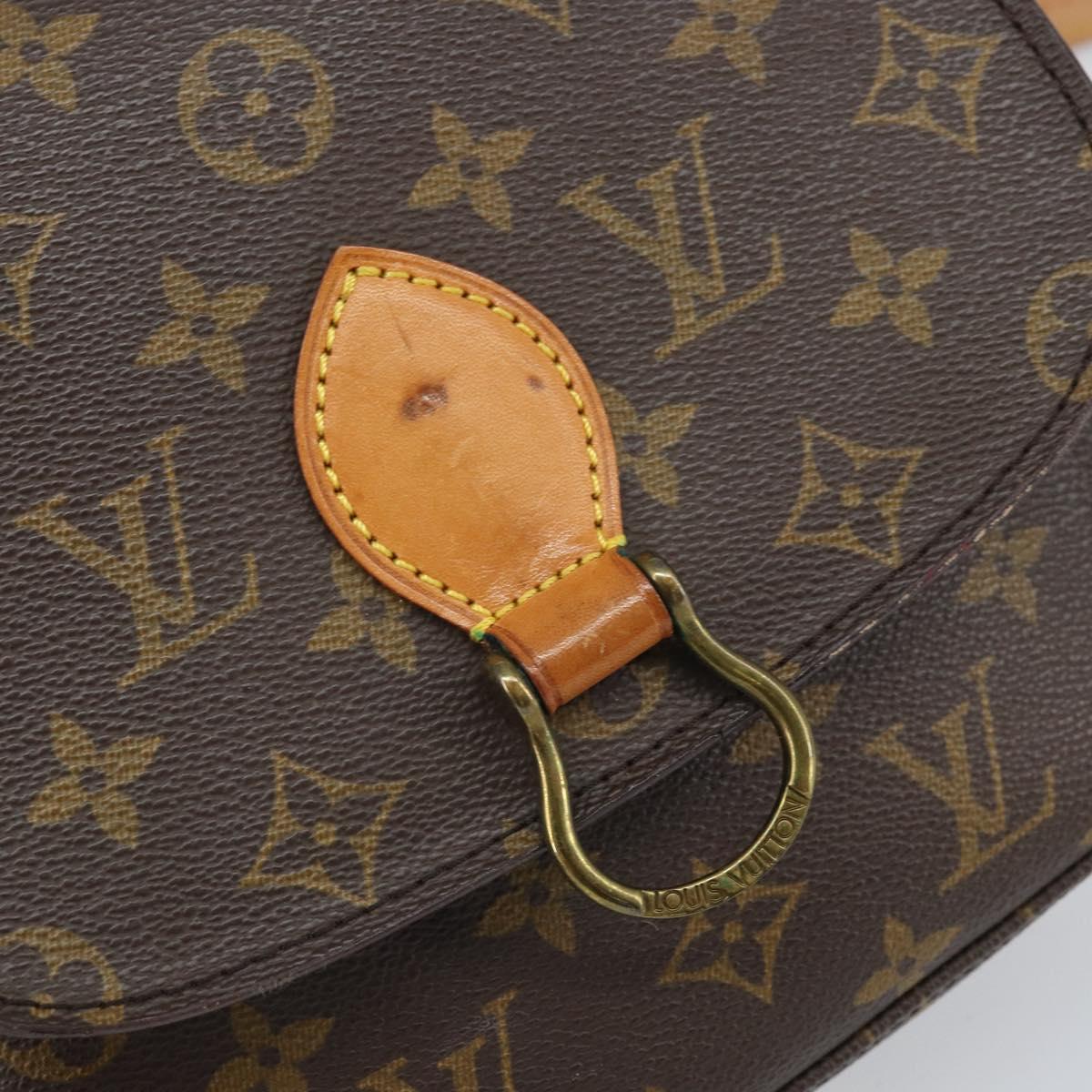 LOUIS VUITTON Monogram Saint Cloud MM Shoulder Bag M51243 LV Auth 170738