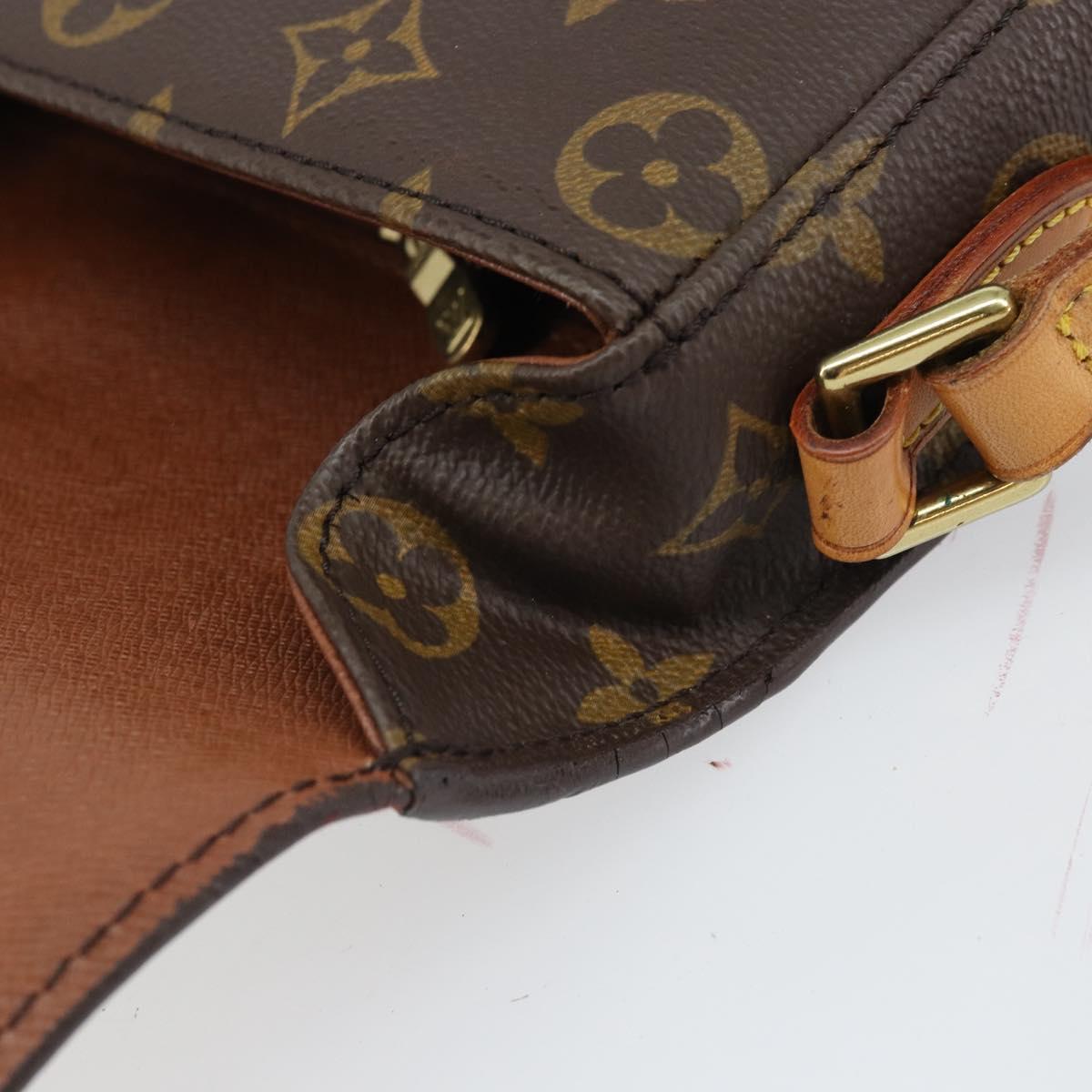 LOUIS VUITTON Monogram Saint Cloud MM Shoulder Bag M51243 LV Auth 170738