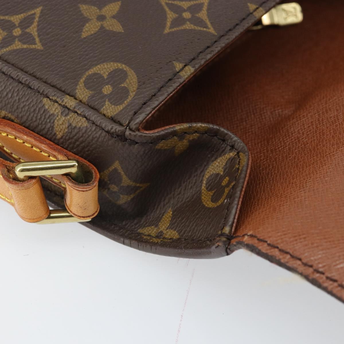 LOUIS VUITTON Monogram Saint Cloud MM Shoulder Bag M51243 LV Auth 170738