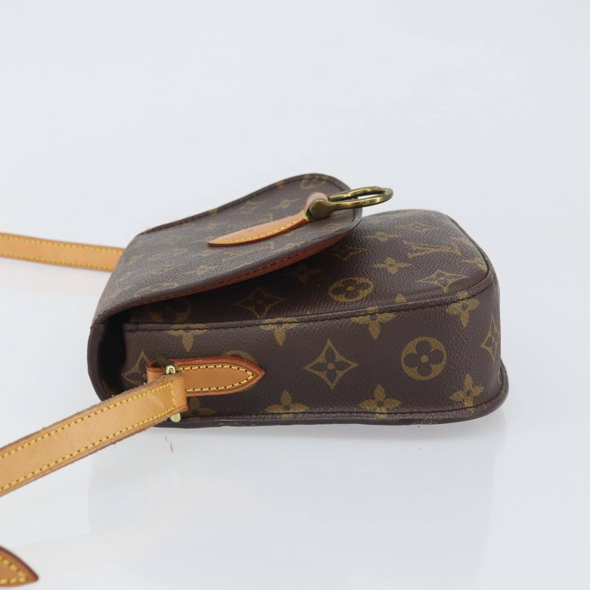LOUIS VUITTON Monogram Saint Cloud MM Shoulder Bag M51243 LV Auth 170738