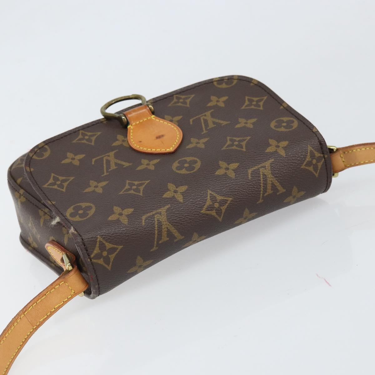 LOUIS VUITTON Monogram Saint Cloud MM Shoulder Bag M51243 LV Auth 170738