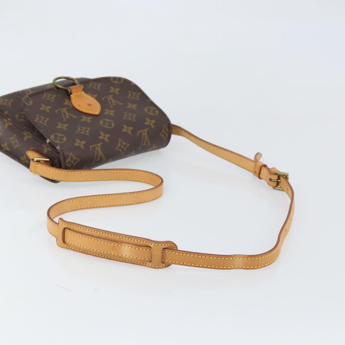 LOUIS VUITTON Monogram Saint Cloud MM Shoulder Bag M51243 LV Auth 170738