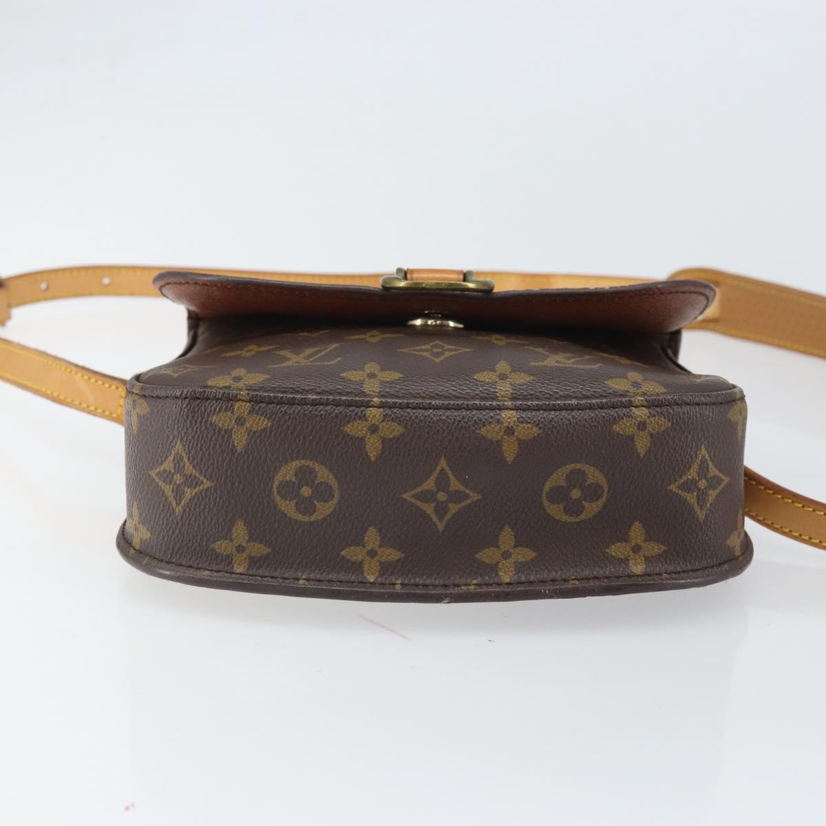 LOUIS VUITTON Monogram Saint Cloud MM Shoulder Bag M51243 LV Auth 170738
