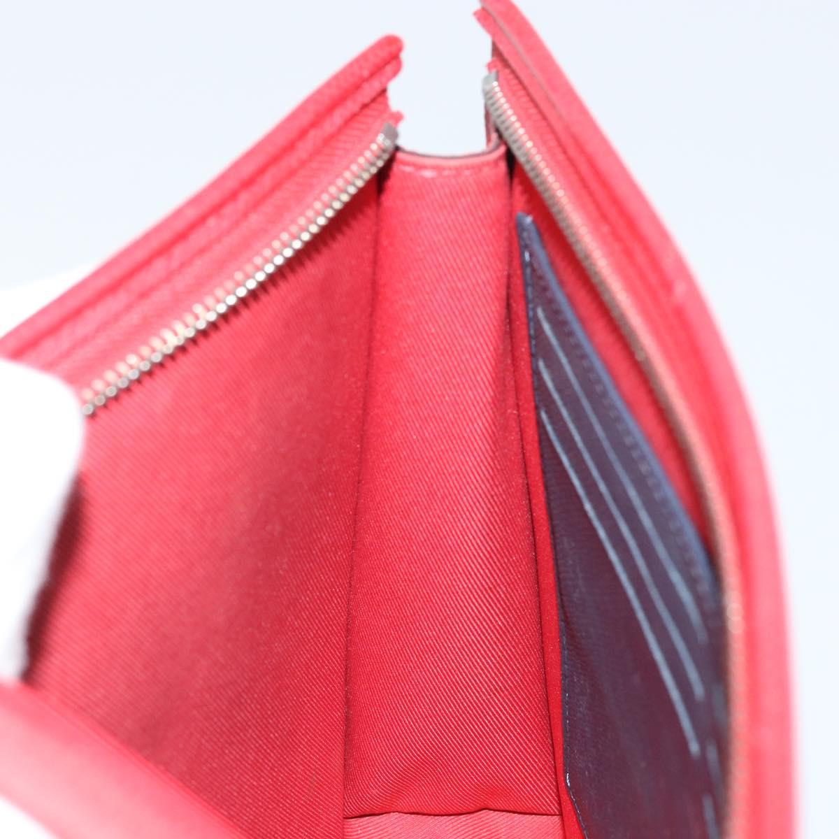 LOUIS VUITTON Taiga Pochette Voyager MM Clutch Bag Red Akajou M63397 Auth 170741