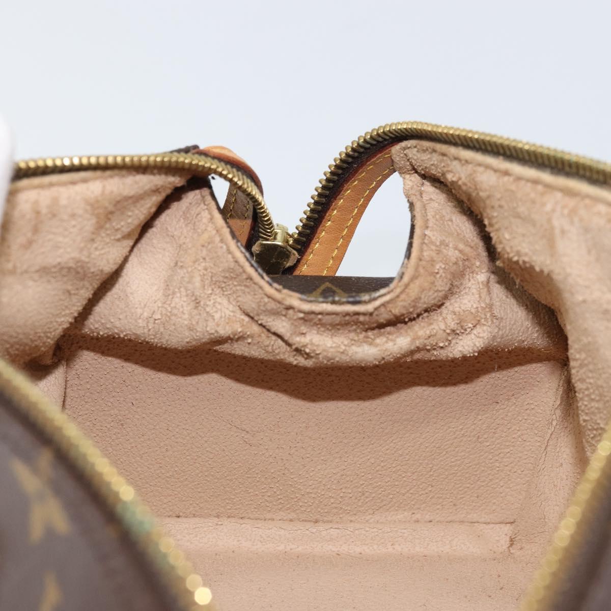 LOUIS VUITTON Monogram Trousse Patte Pression Cosmetic Pouch M47636 Auth 170753