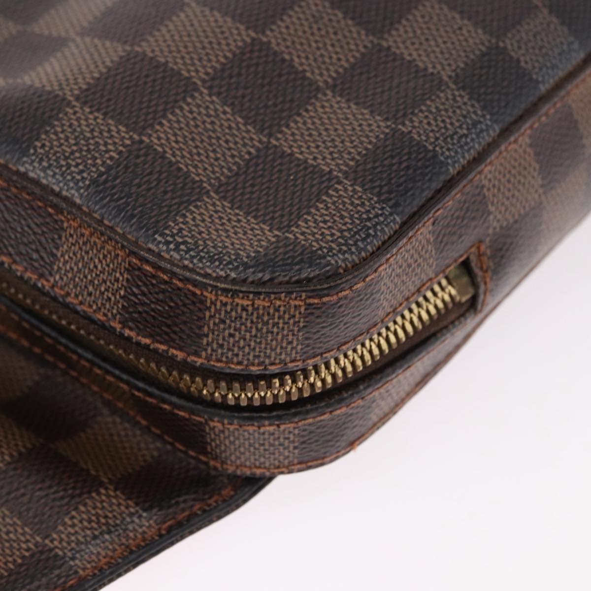 LOUIS VUITTON Damier Ebene Geronimos Shoulder Bag N51994 LV Auth 170767