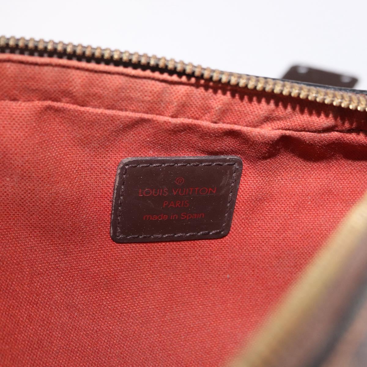 LOUIS VUITTON Damier Ebene Geronimos Shoulder Bag N51994 LV Auth 170767