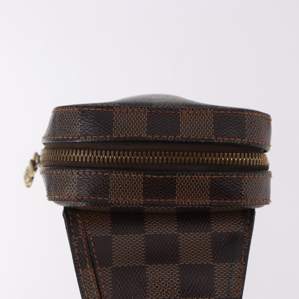 LOUIS VUITTON Damier Ebene Geronimos Shoulder Bag N51994 LV Auth 170767