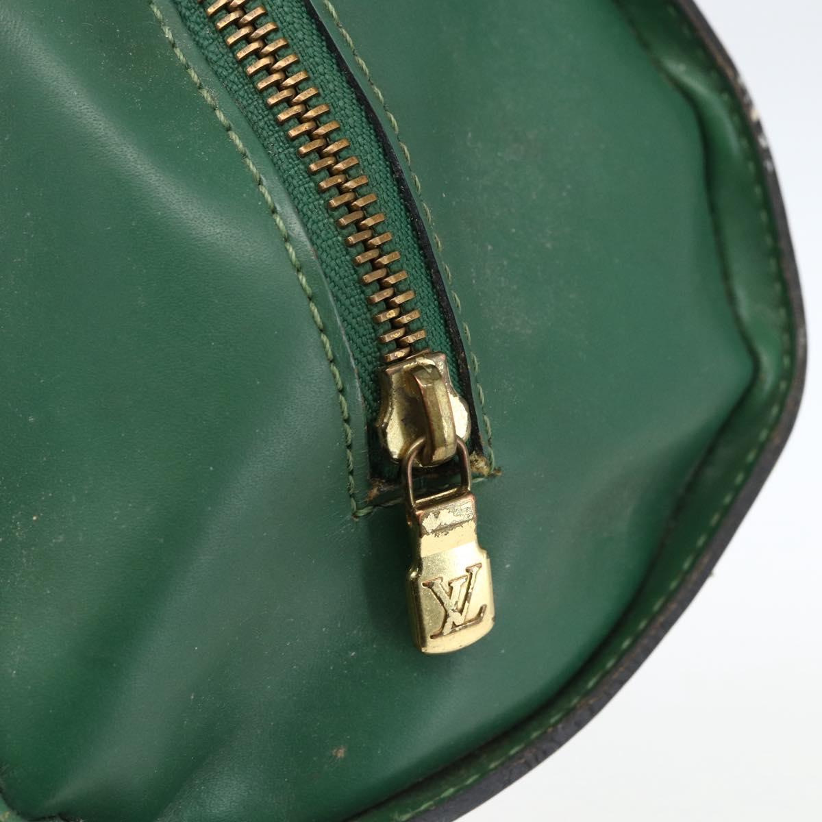 LOUIS VUITTON Epi Soufflot Hand Bag Green M52224 LV Auth 170774