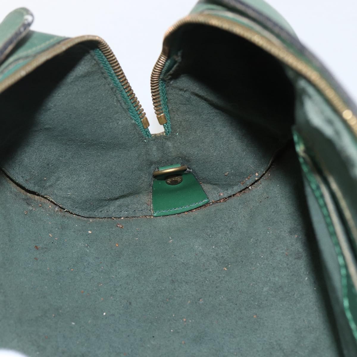 LOUIS VUITTON Epi Soufflot Hand Bag Green M52224 LV Auth 170774