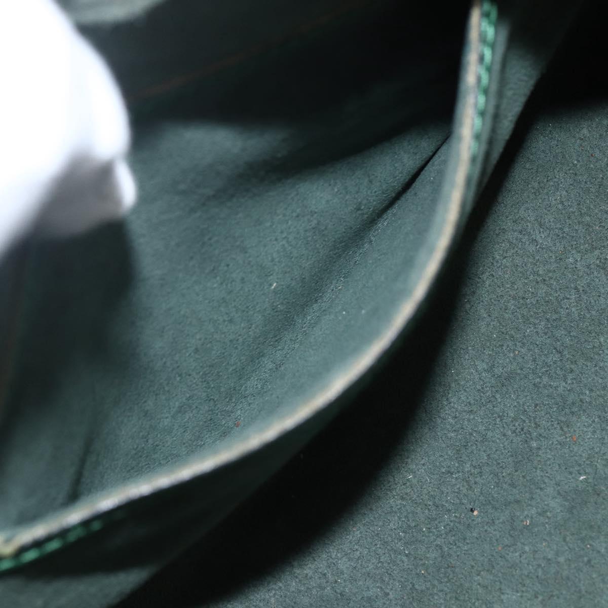 LOUIS VUITTON Epi Soufflot Hand Bag Green M52224 LV Auth 170774