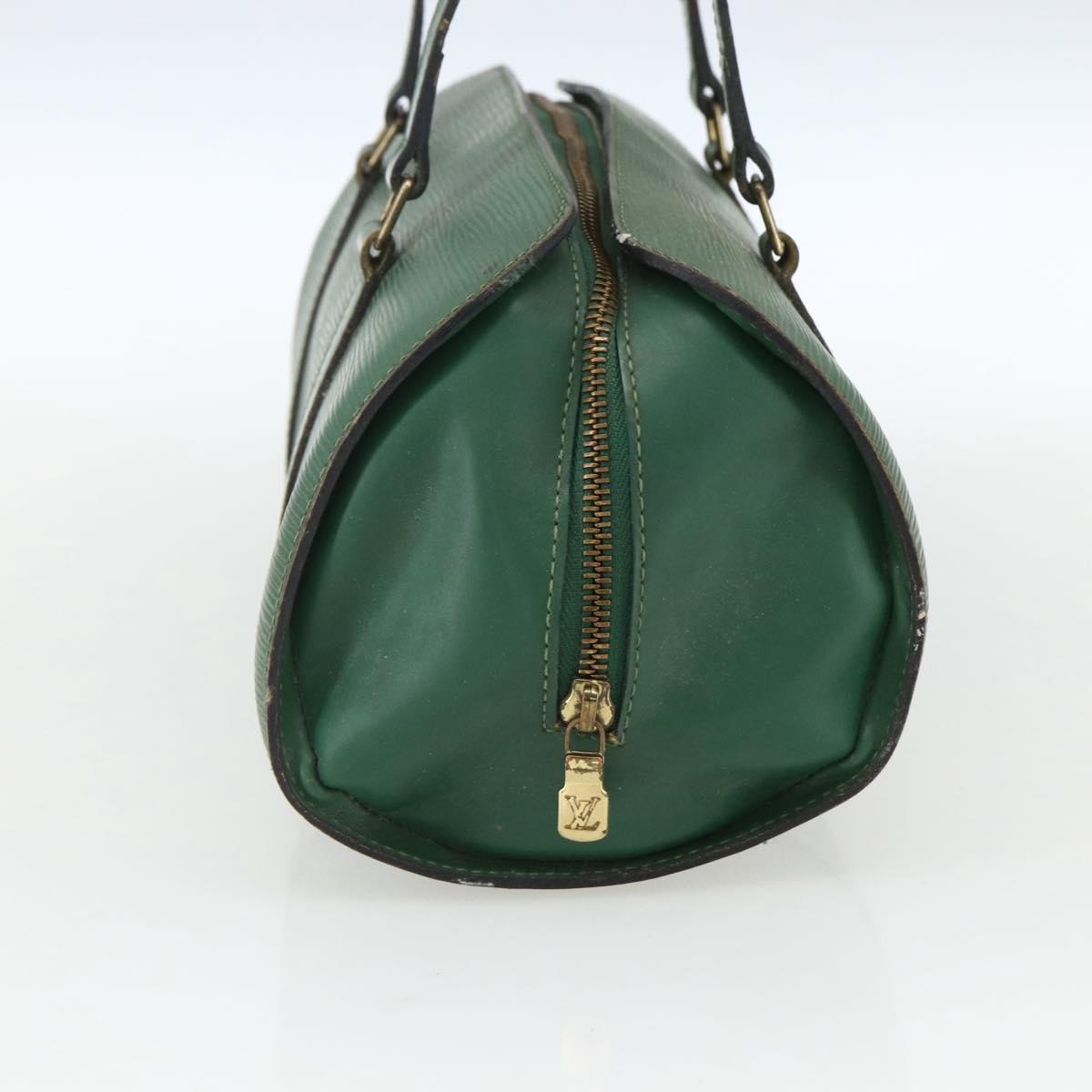 LOUIS VUITTON Epi Soufflot Hand Bag Green M52224 LV Auth 170774
