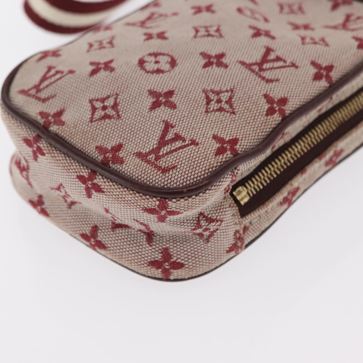 LOUIS VUITTON Monogram Mini Usu Digital Pouch Red M60001 LV Auth 170804