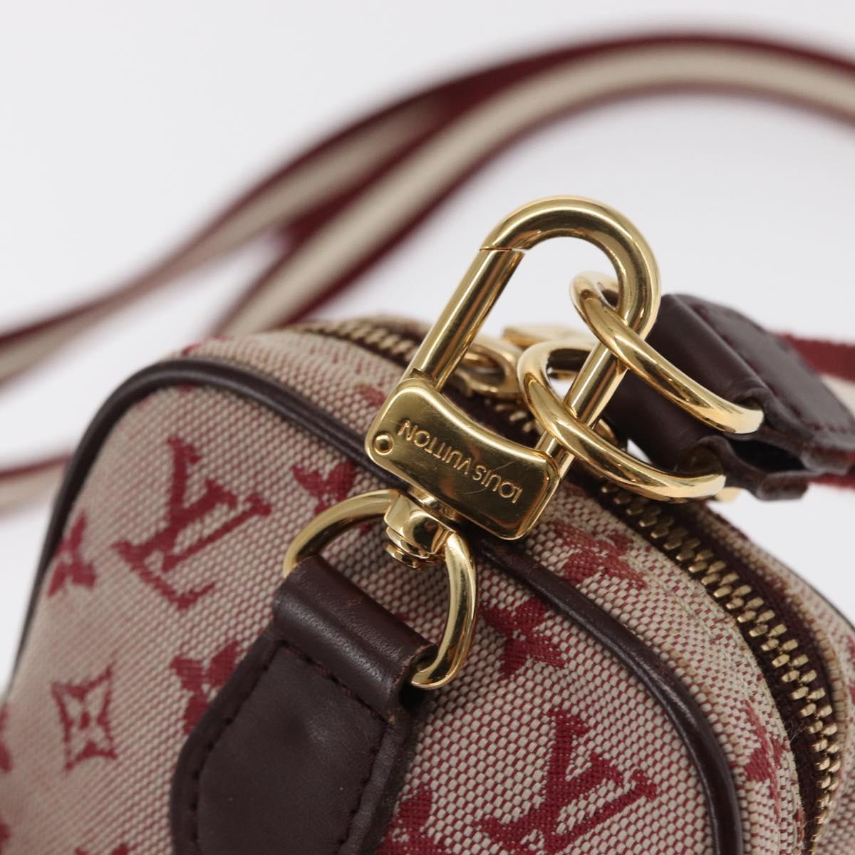 LOUIS VUITTON Monogram Mini Usu Digital Pouch Red M60001 LV Auth 170804