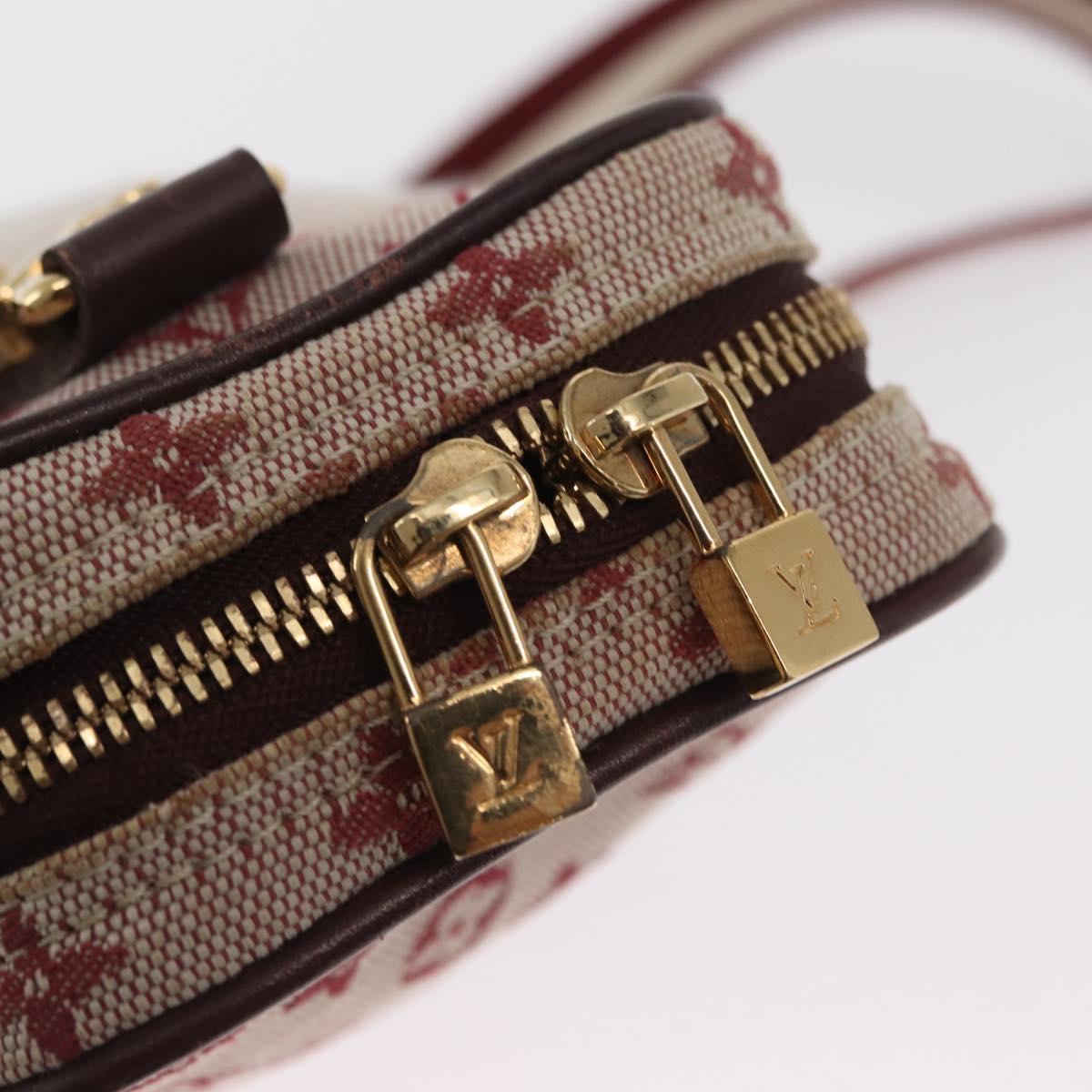 LOUIS VUITTON Monogram Mini Usu Digital Pouch Red M60001 LV Auth 170804