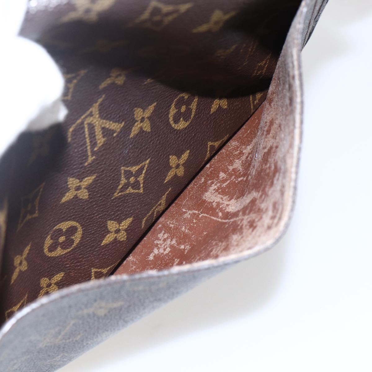 LOUIS VUITTON Monogram Saint Cloud GM Shoulder Bag M51242 LV Auth 170822