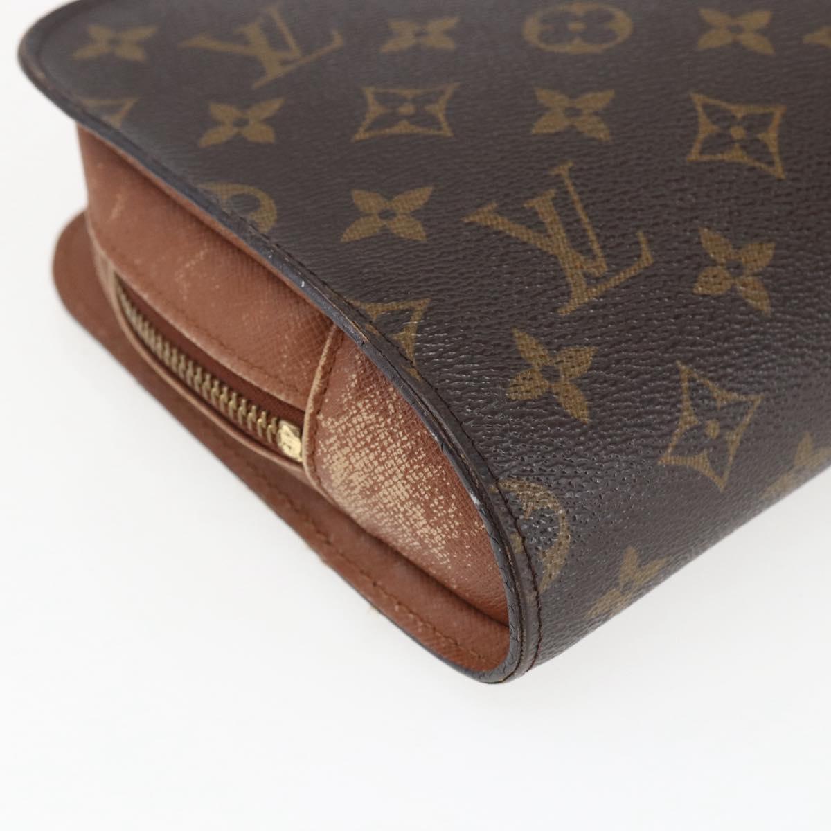 LOUIS VUITTON Monogram Orsay Clutch Bag M51790 LV Auth 170827
