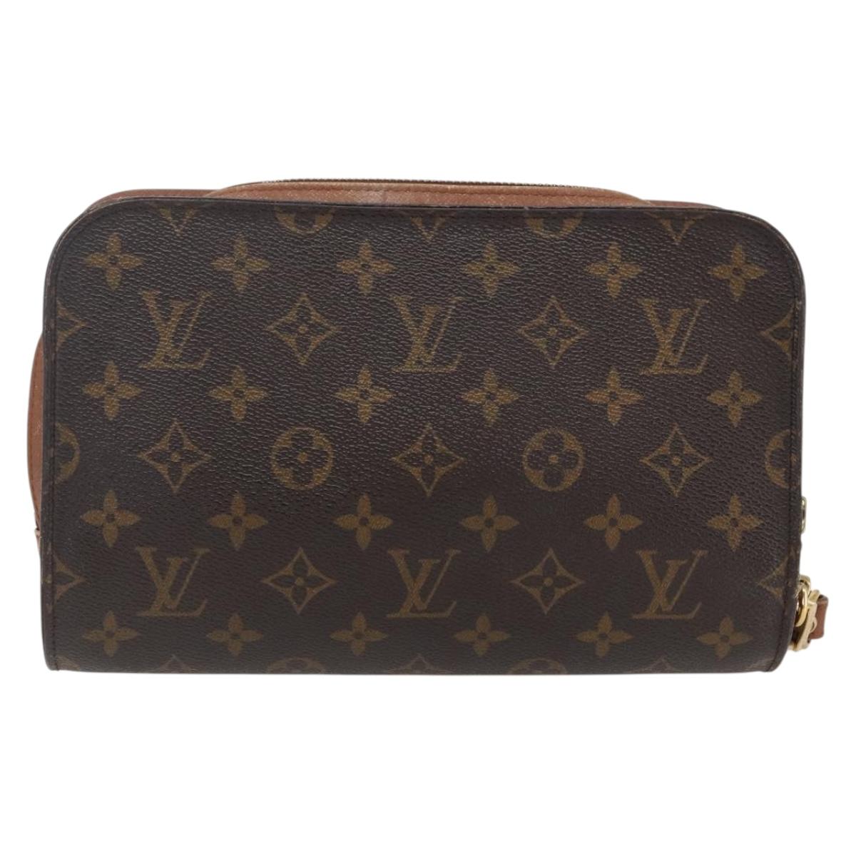 LOUIS VUITTON Monogram Orsay Clutch Bag M51790 LV Auth 170827