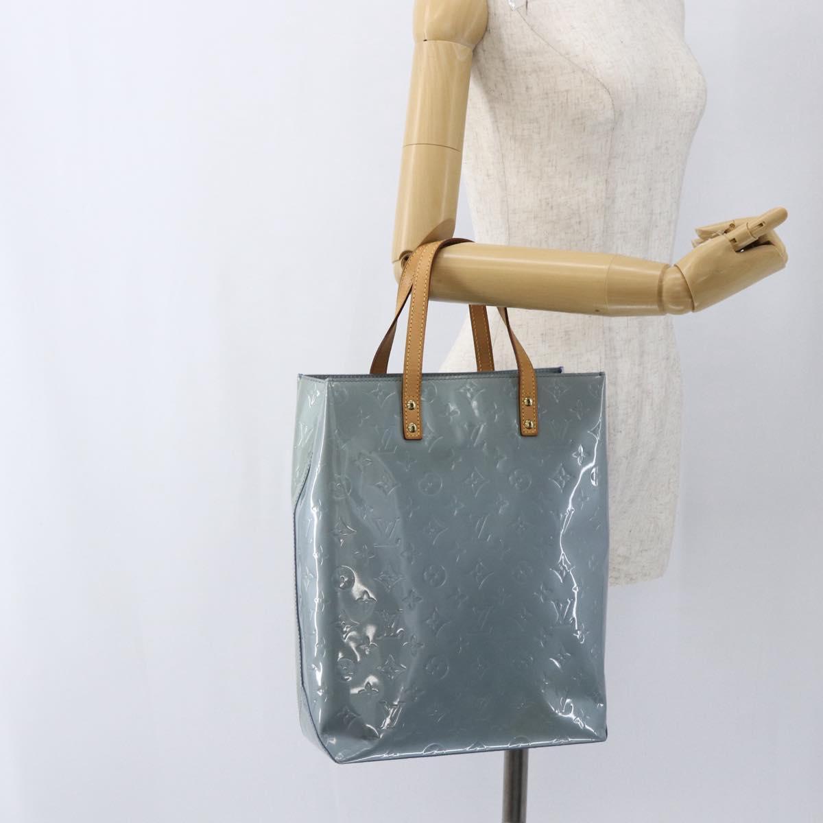 LOUIS VUITTON Monogram Vernis Reade MM Hand Bag Lavande M91226 LV Auth 170833A