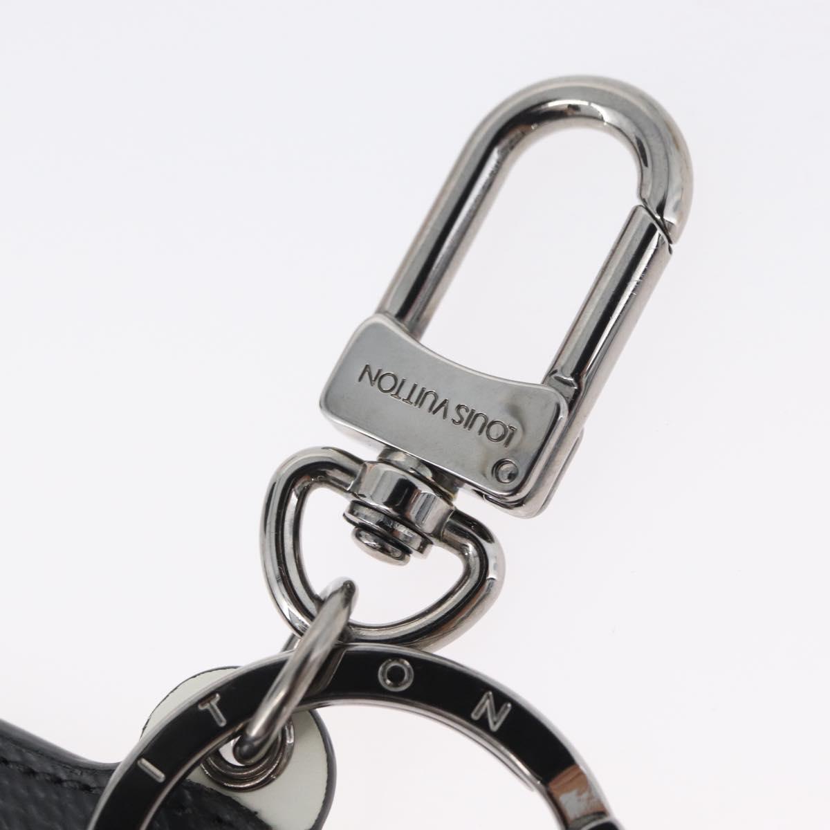 LOUIS VUITTON Monogram Eclipse Porte Cles LV Rat Charm M68835 LV Auth 170848M