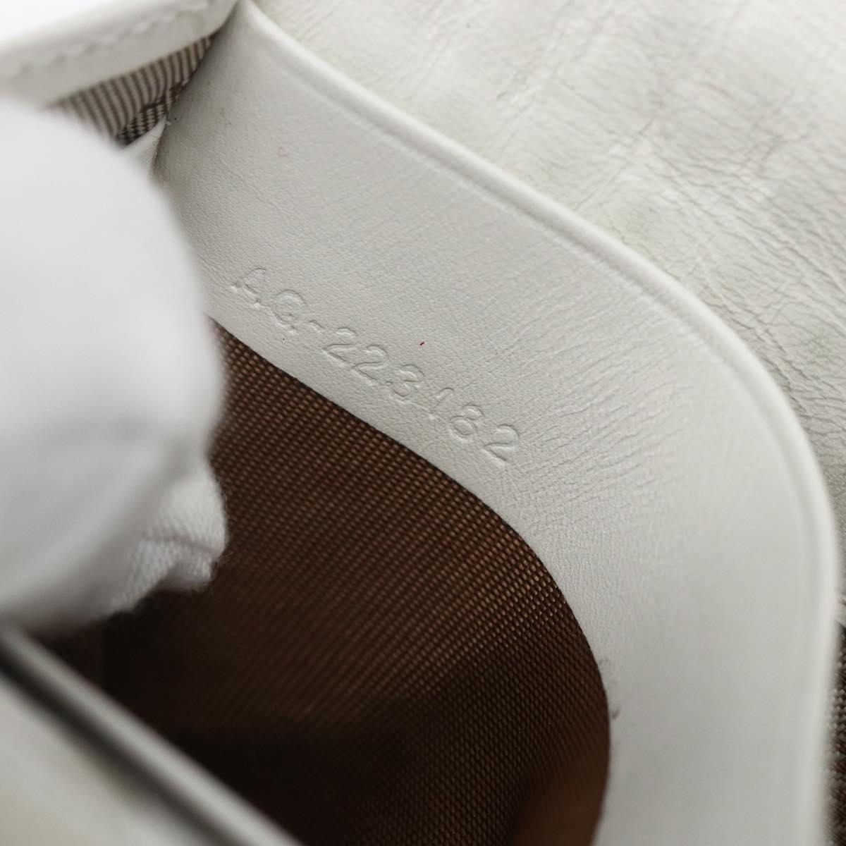 Salvatore Ferragamo Gancini Long Wallet Leather Multicolor Silver Auth 170860