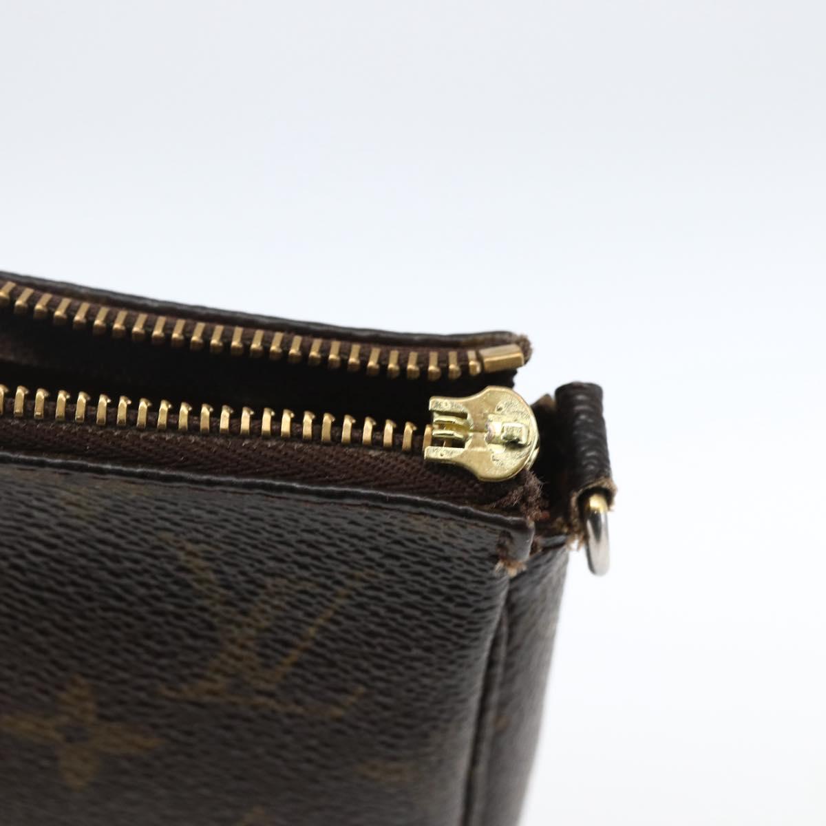 LOUIS VUITTON Monogram Pochette Accessoires Pouch M51980 LV Auth 170876