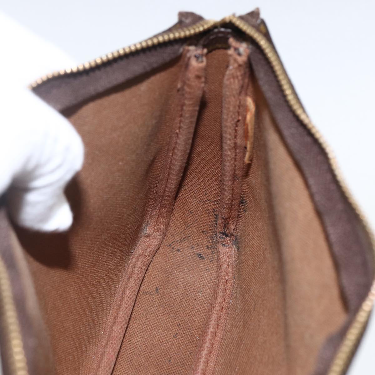 LOUIS VUITTON Monogram Pochette Accessoires Pouch M51980 LV Auth 170876