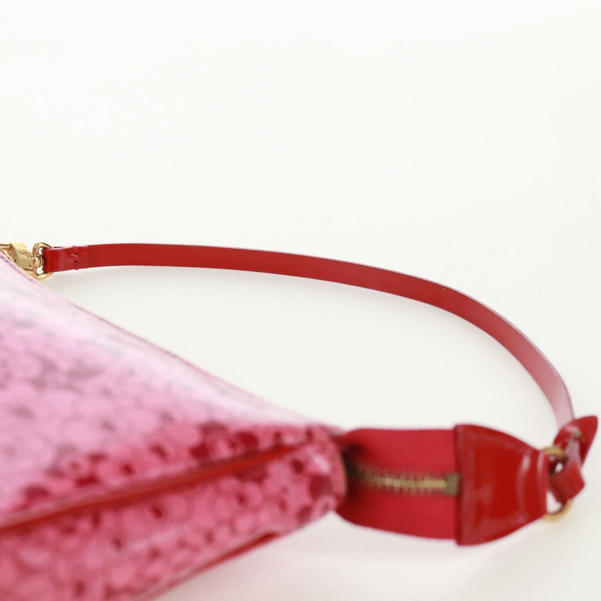 LOUIS VUITTON Cosmic Blossom Pochette Accessoires Pouch Pink M93166 Auth 170877V