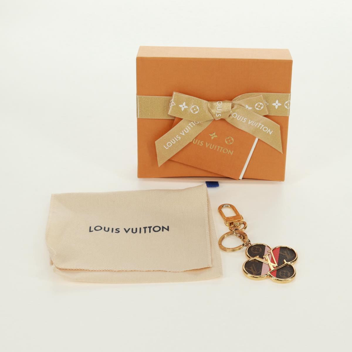 LOUIS VUITTON Monogram Porte Cles Into the Flower Key Holder M67356 Auth170880M