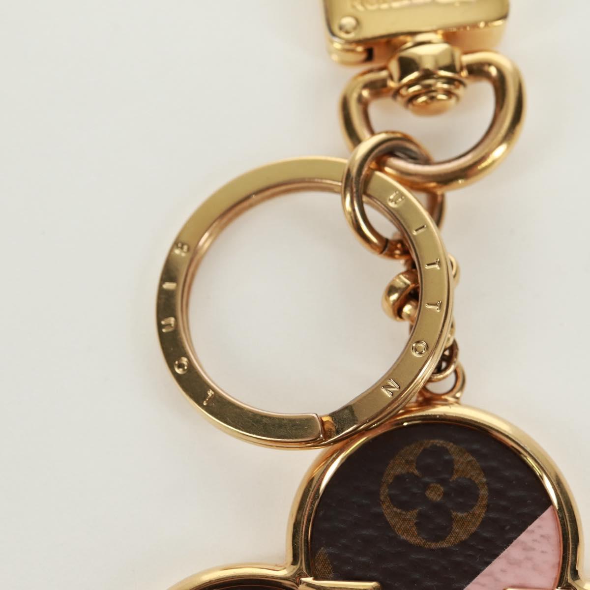 LOUIS VUITTON Monogram Porte Cles Into the Flower Key Holder M67356 Auth170880M