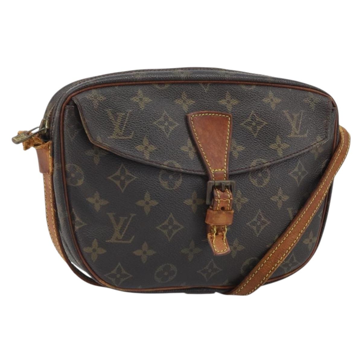 LOUIS VUITTON Monogram Jeune Fille MM Shoulder Bag M51226 LV Auth 170891