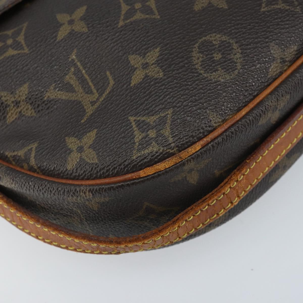 LOUIS VUITTON Monogram Jeune Fille MM Shoulder Bag M51226 LV Auth 170891
