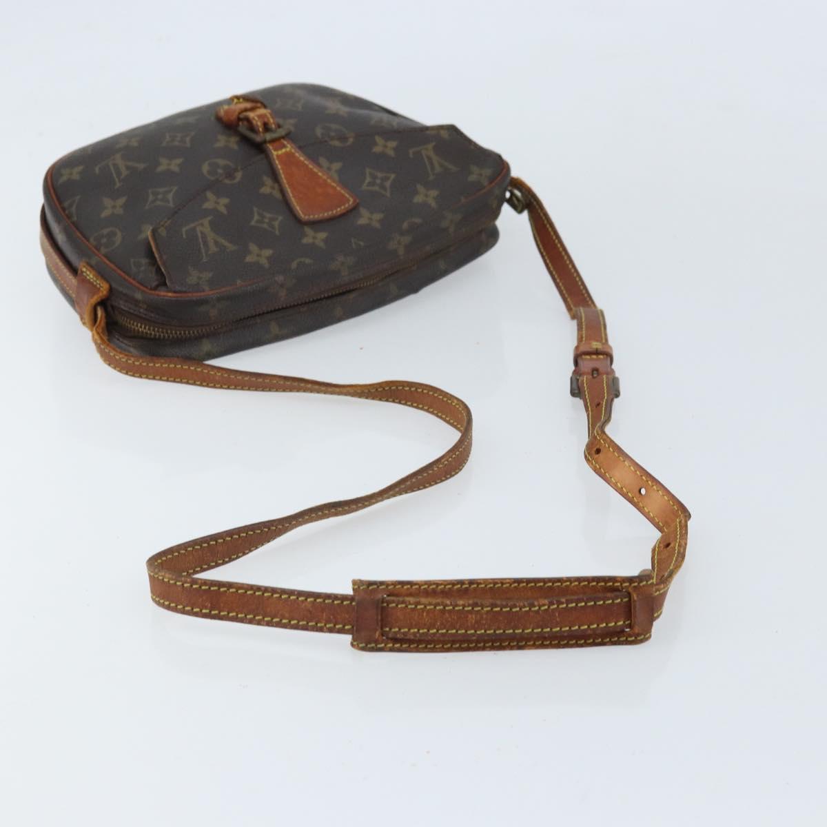 LOUIS VUITTON Monogram Jeune Fille MM Shoulder Bag M51226 LV Auth 170891