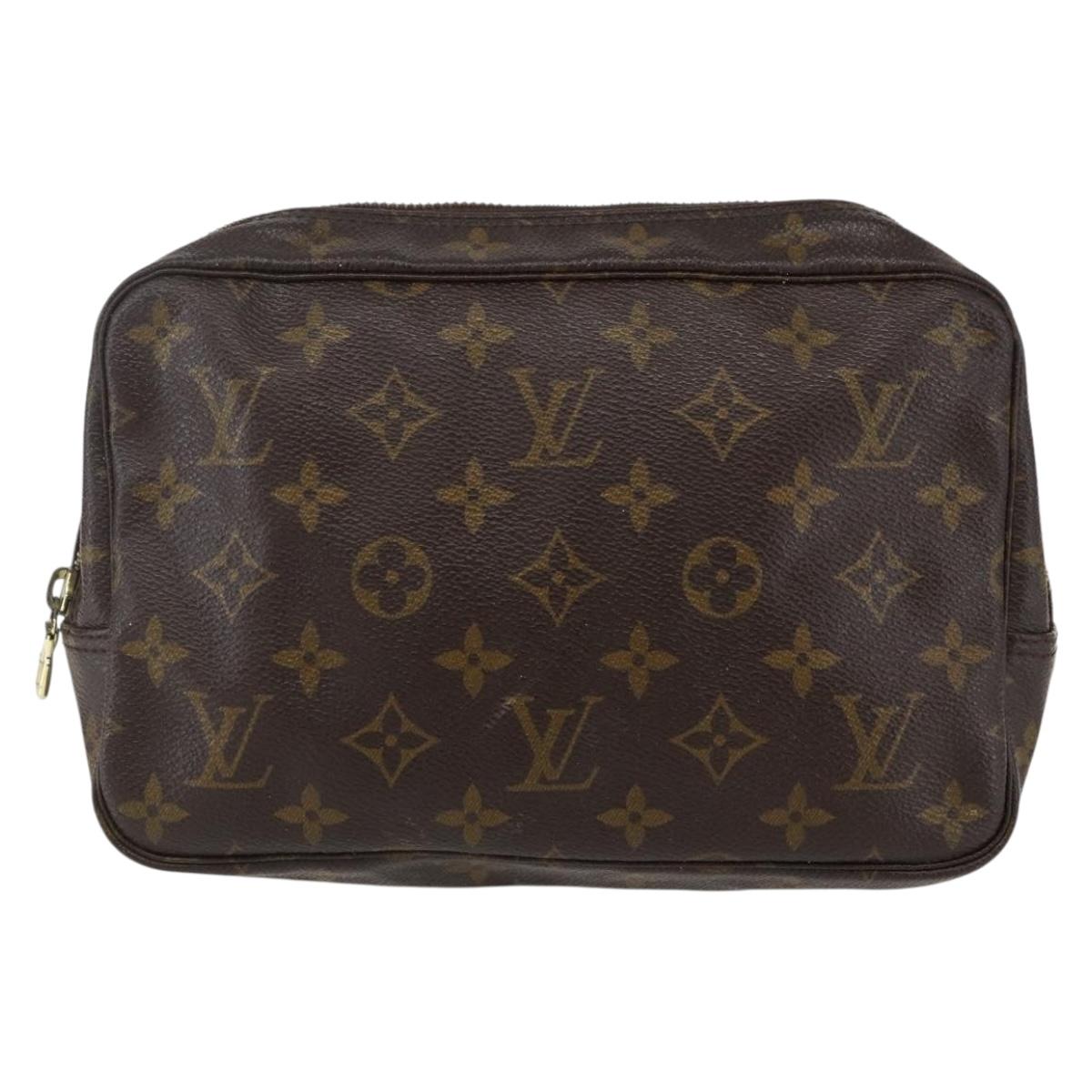 LOUIS VUITTON Monogram Trousse Toilette 23 Clutch Bag M47524 LV Auth 170917