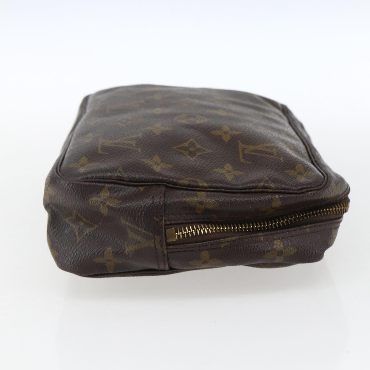 LOUIS VUITTON Monogram Trousse Toilette 23 Clutch Bag M47524 LV Auth 170917