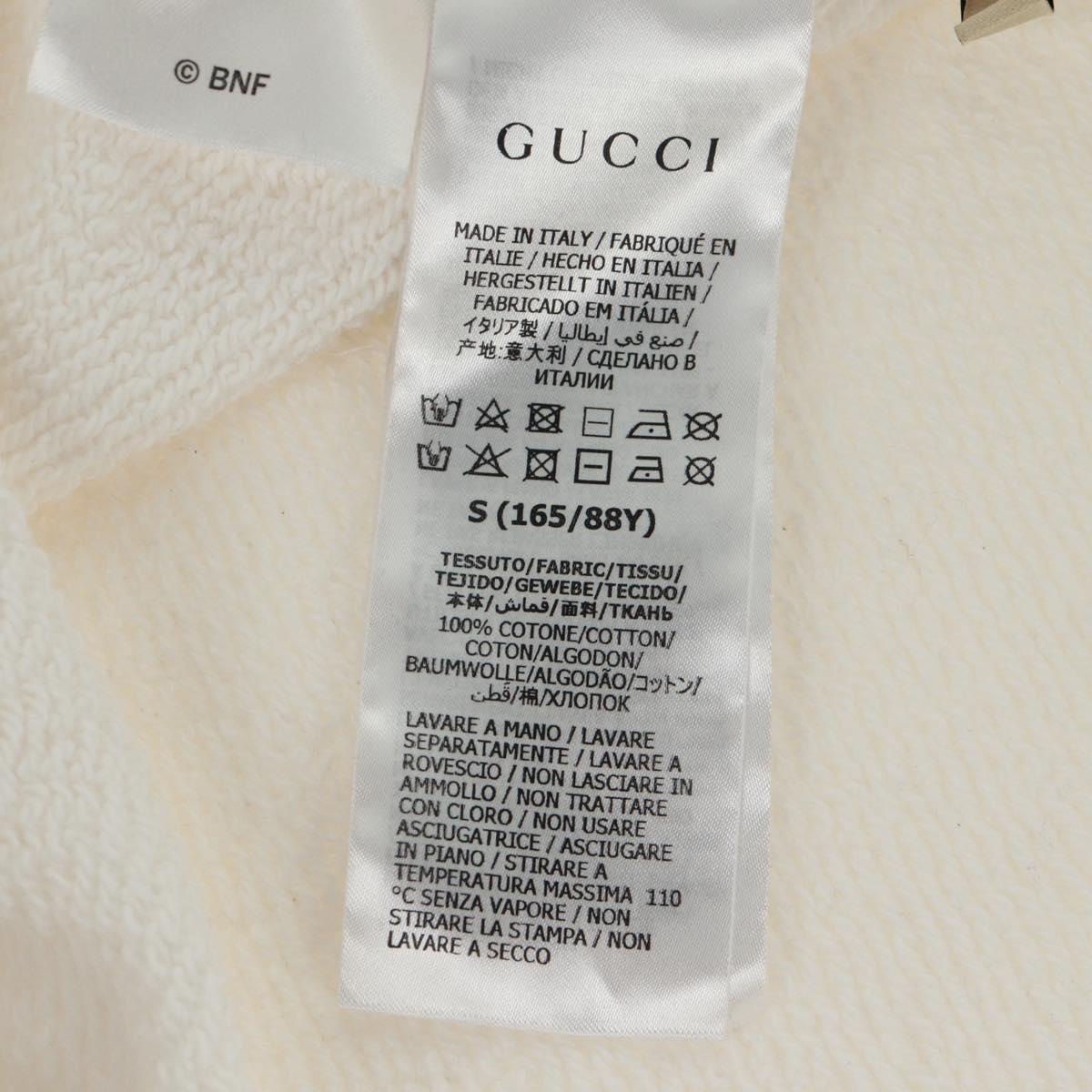 GUCCI Bananya Collaboration Sweatshirt cotton White Auth 170953M