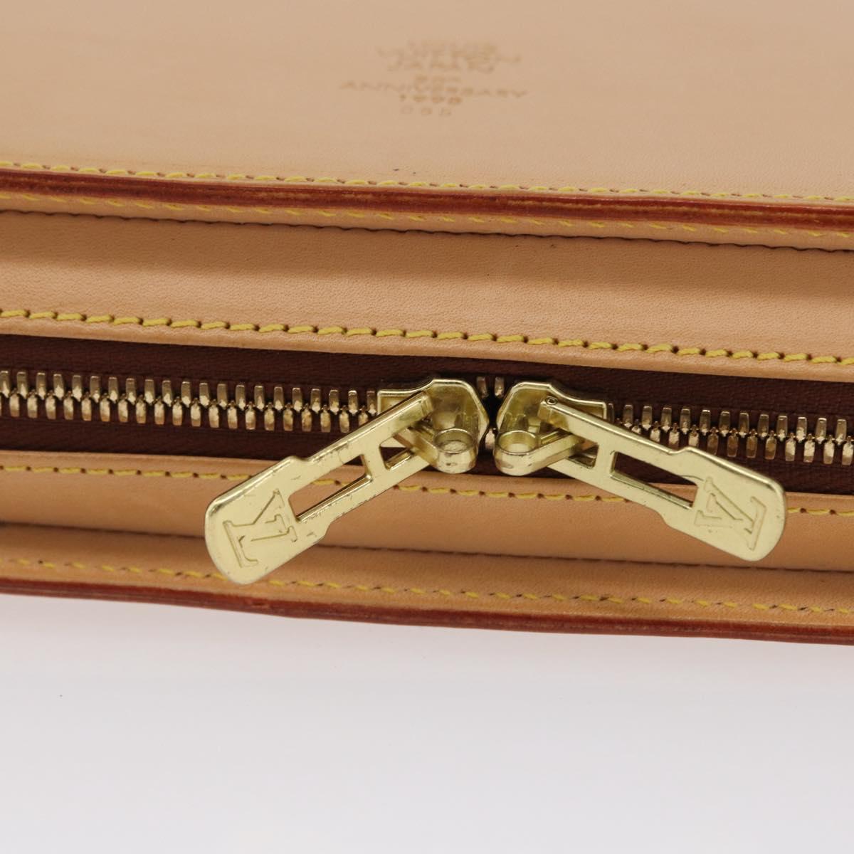 LOUIS VUITTON Nomad Baltic Briefcase 20th Anniversary Beige M99071 Auth 170956A