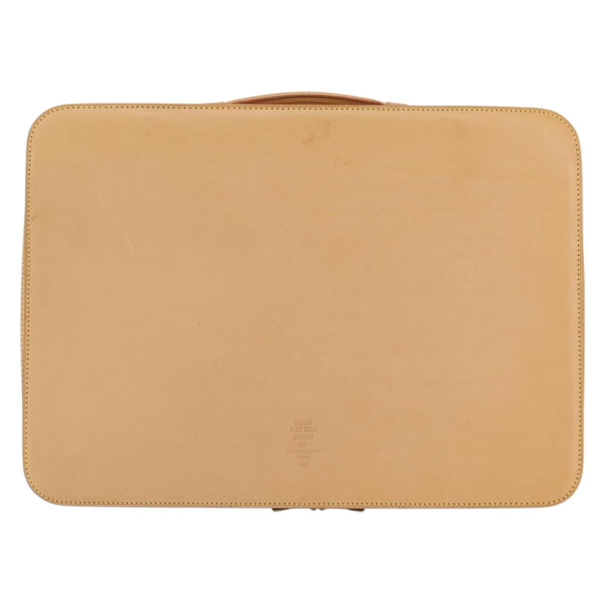 LOUIS VUITTON Nomad Baltic Briefcase 20th Anniversary Beige M99071 Auth 170956A