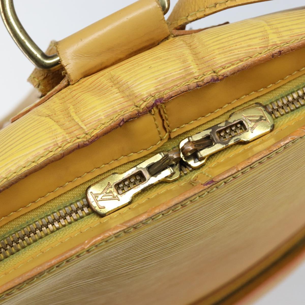 LOUIS VUITTON Epi Gobelins Backpack Yellow M52299 LV Auth 170960