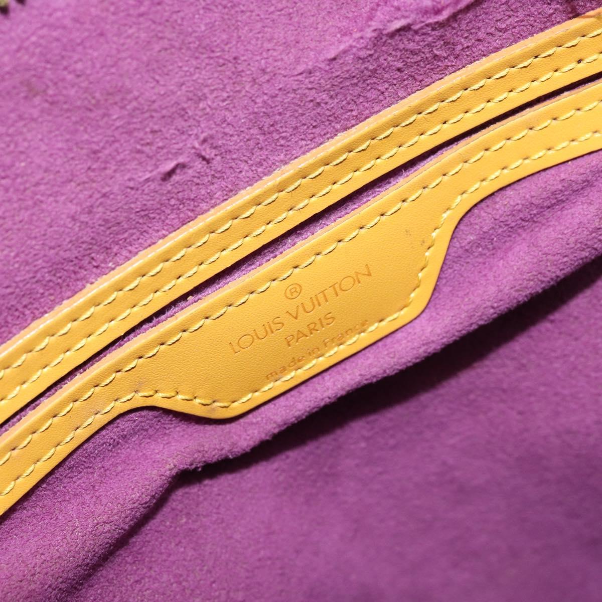 LOUIS VUITTON Epi Gobelins Backpack Yellow M52299 LV Auth 170960