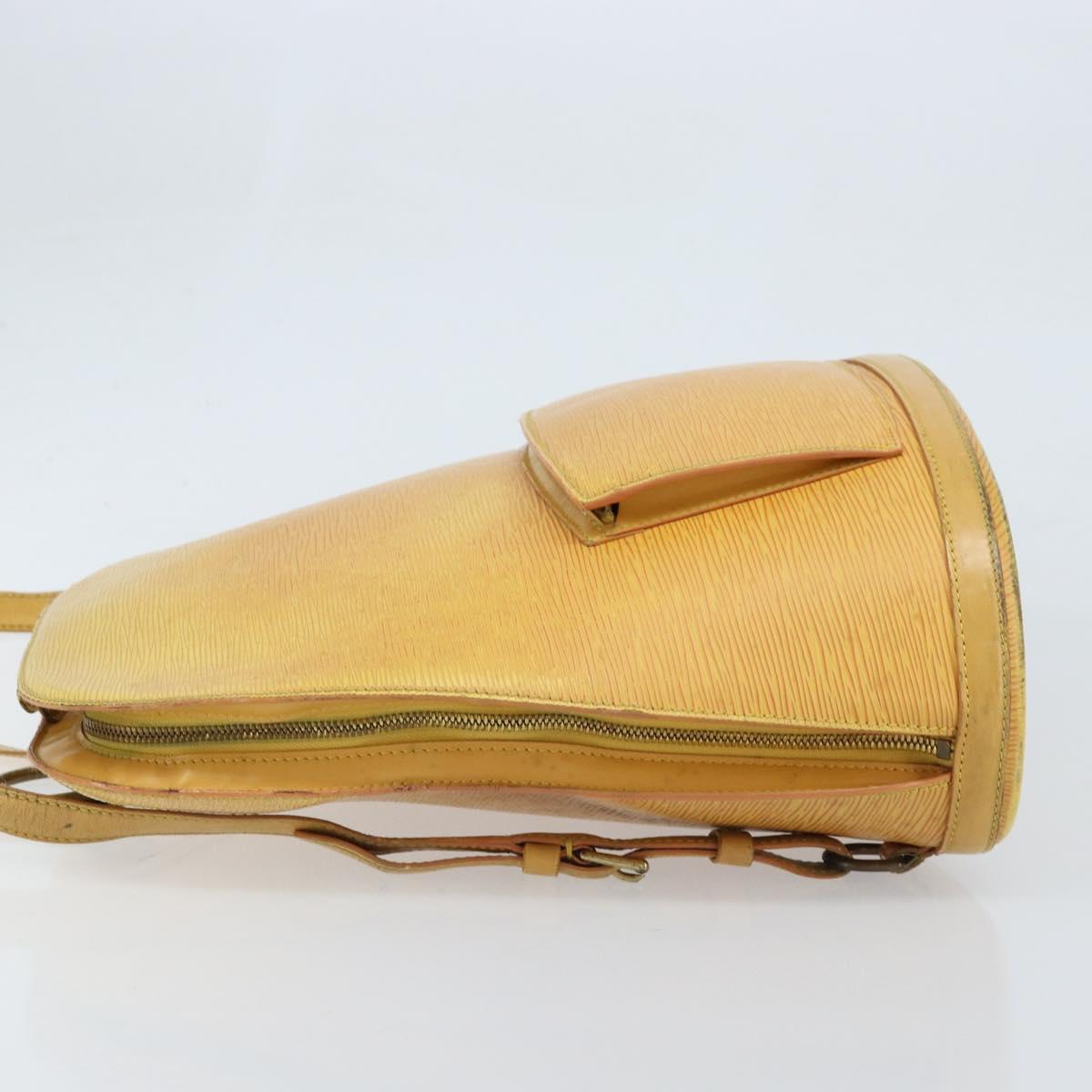LOUIS VUITTON Epi Gobelins Backpack Yellow M52299 LV Auth 170960