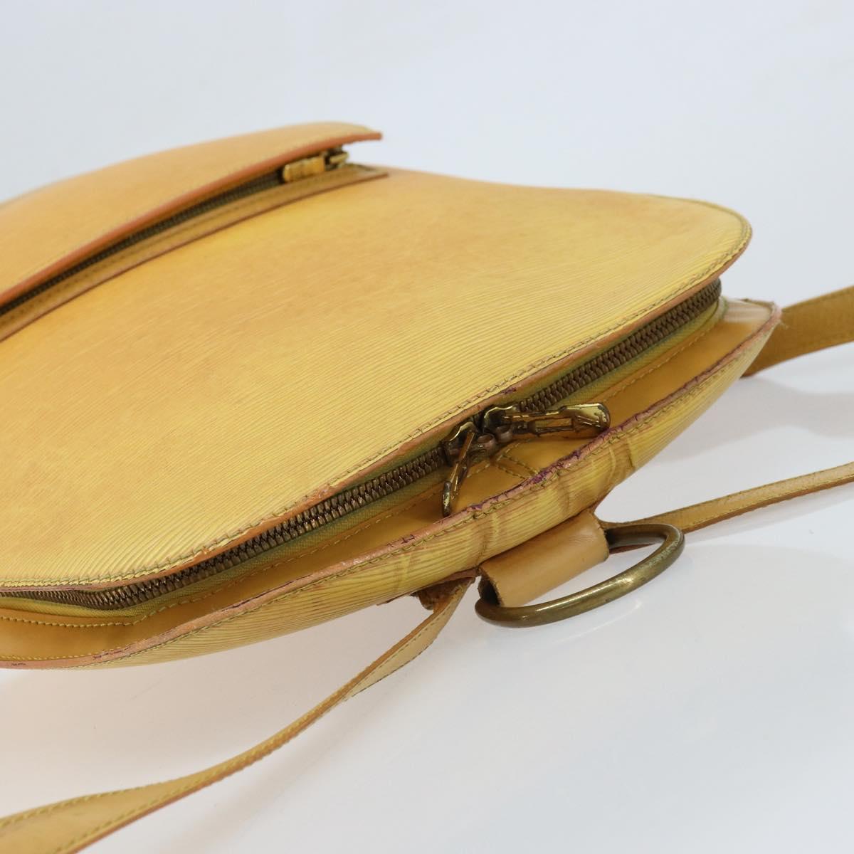 LOUIS VUITTON Epi Gobelins Backpack Yellow M52299 LV Auth 170960