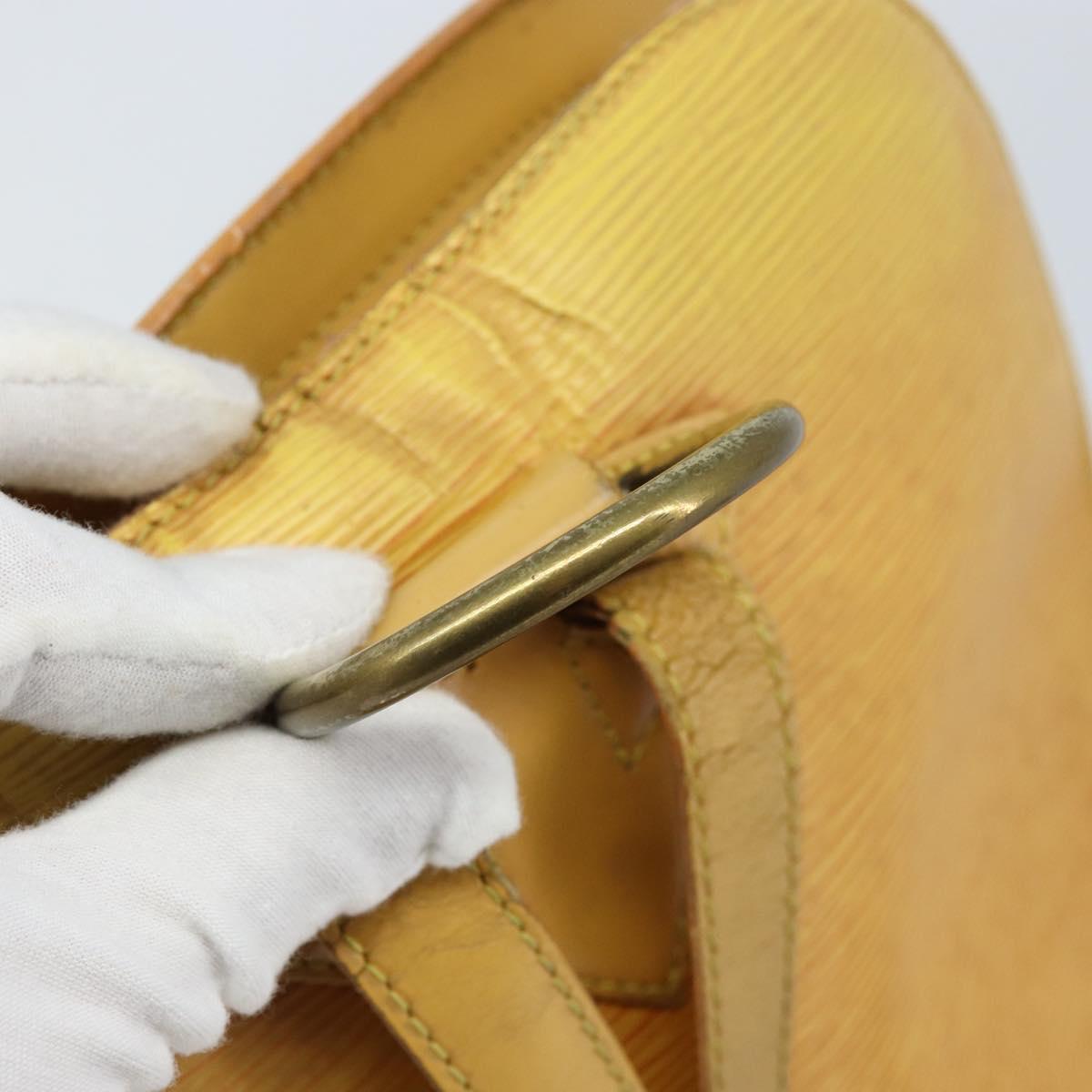 LOUIS VUITTON Epi Gobelins Backpack Yellow M52299 LV Auth 170960