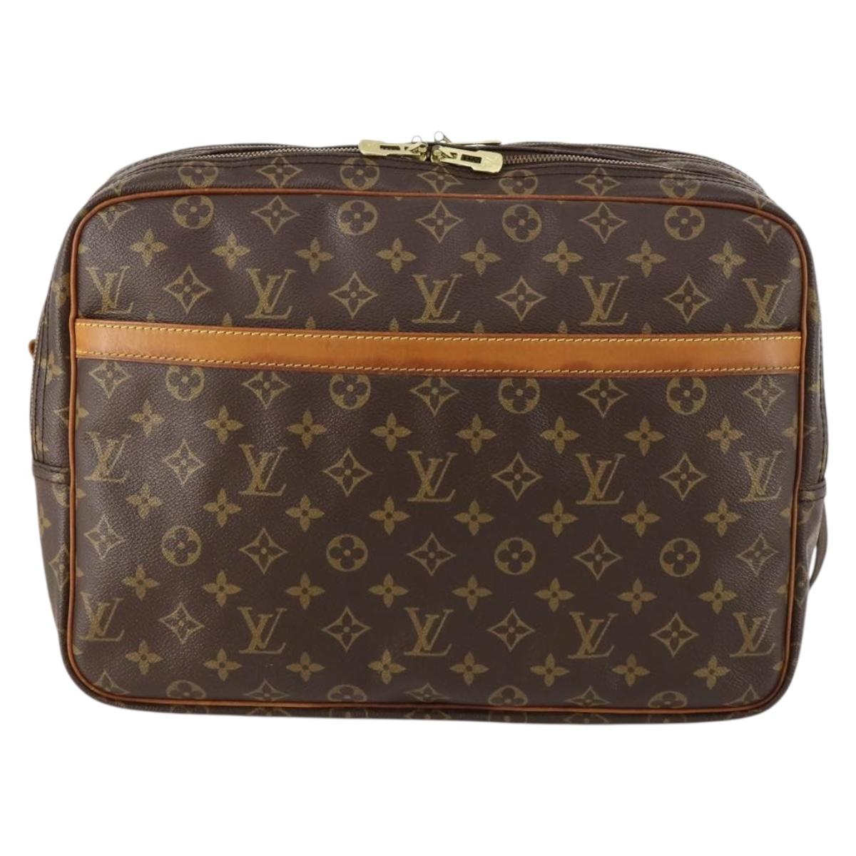 LOUIS VUITTON Monogram Reporter GM Shoulder Bag M45252 LV Auth 170965